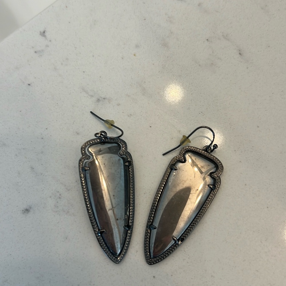 Charcoal, Kendra Scott earrings
